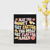 Moge de buit dikker worden en de buik platter kaart (Gele Bloem)