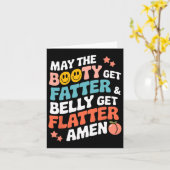 Moge de buit dikker worden en de buik platter kaart (Gele Bloem)