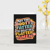 Moge de buit dikker worden en de buik platter kaart (Gele Bloem)