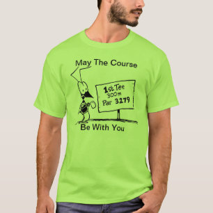 Moge de cursus bij je grappige Golf zijn T-shirt
