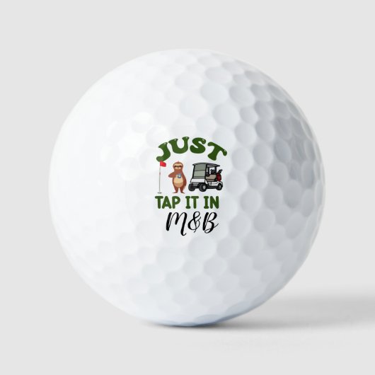 Moge de cursus bij jou zijn golfballen (Voorkant)