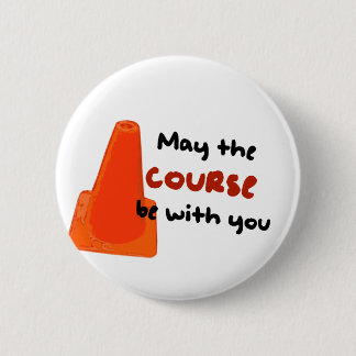 Moge de cursus bij jou zijn ronde button 5,7 cm