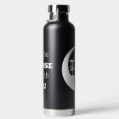 Moge de Cursus bij U zijn | Disc Golf Humor Waterfles (Rechts)