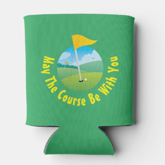 Moge de cursus bij u zijn Koelbox Blikjeskoeler (Achterkant)