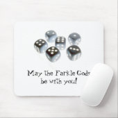 Moge de Farkle Gods bij je zijn! Muismat (Met muis)