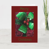 MOGE DE FEESTDAG ****U VREUGDE****BRENGEN FEESTDAGEN KAART (Voorkant)