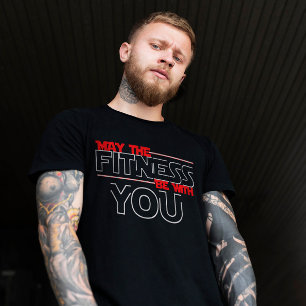 Moge de fitness bij u zijn   Kwantitatieve motivat T-shirt