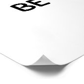 Moge de Floss zijn bij je tand grappige tandarts. Poster (Hoek)