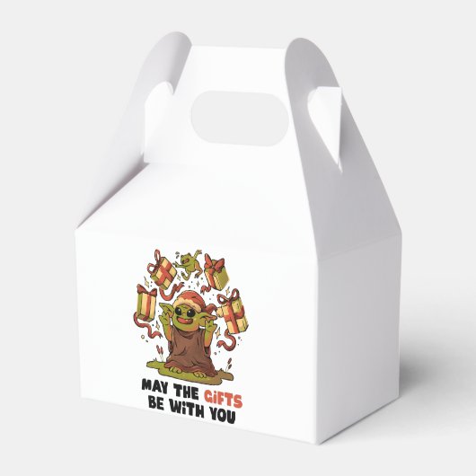 Moge de Geschenken Met Je Zijn Bedankdoosjes (Voorkant Zijde)