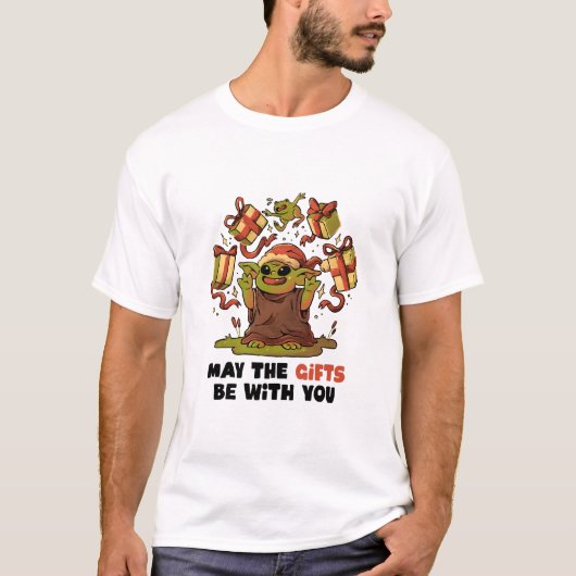 Moge de Geschenken Met Je Zijn T-shirt (Voorkant)