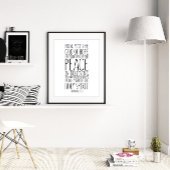 Moge de God van de Hoop, Romeinen 15:13 Poster