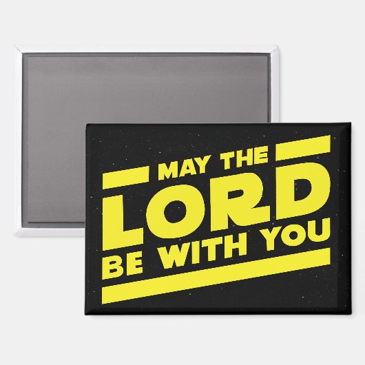 Moge de Heer met u zijn Magneet (Voorkant / Achterkant)