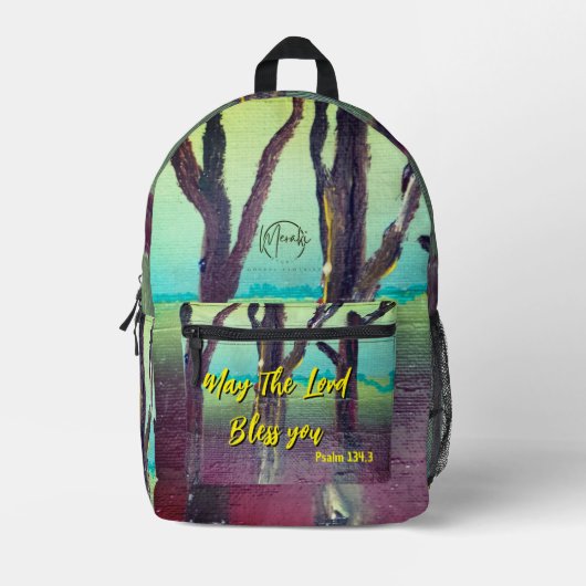 Moge de Heer u zegenen Print Cut Sew rugzak (Voorkant)