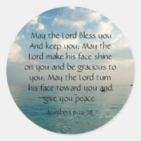 Moge de Heer u zegenen Sticker