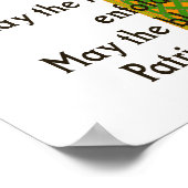 Moge de Ierse heuvels u toespreken - Ierse prijsop Poster (Hoek)