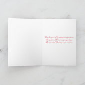 Moge de kerstsfeer, het Varken Wenskaart Feestdagen Kaart (Binnen)