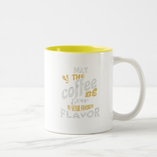 Moge de Koffie Tweekleurige Koffiemok (Rechts)