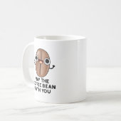 Moge de koffieboon met je Drinken Koffiemok (Voorkant links)
