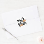 Moge de kracht bij u zijn en cookies vierkante sticker (Envelop)
