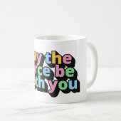 Moge de kracht bij u zijn koffiemok (Voorkant rechts)