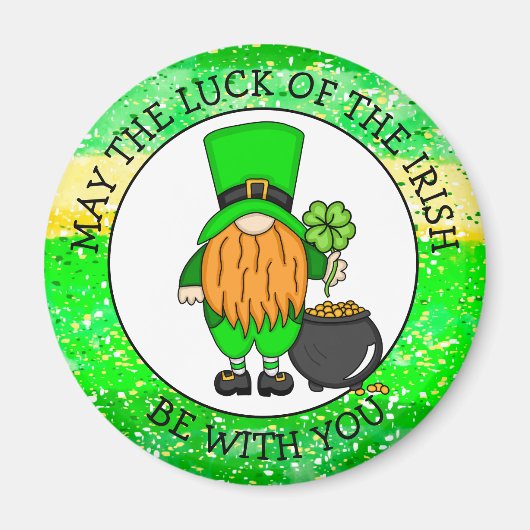 Moge de Luck of the Irish bij U zijn Magneet (Voorkant)