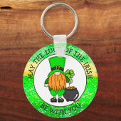 Moge de Luck of the Irish bij U zijn Sleutelhanger (Voorkant)