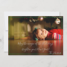 Moge de Magie van de Feestdagen Kaart