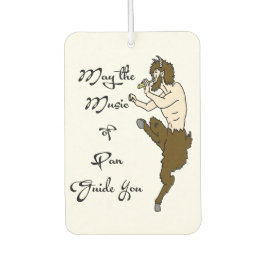 Moge de muziek van Pan je begeleiden Luchtverfrisser