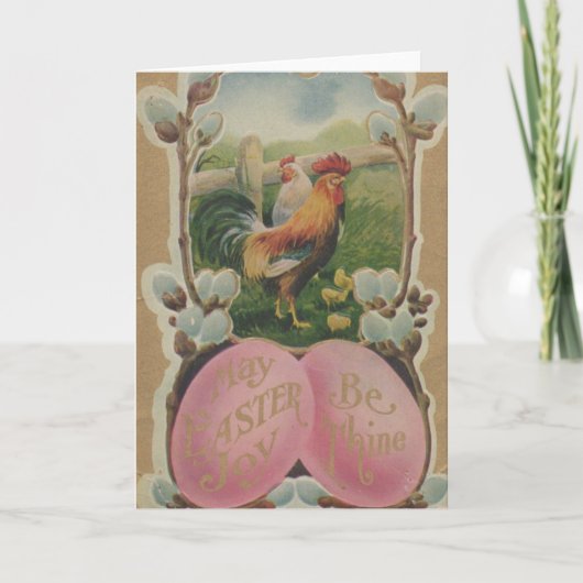 Moge de paasvreugde van u zijn feestdagen kaart (Voorkant)