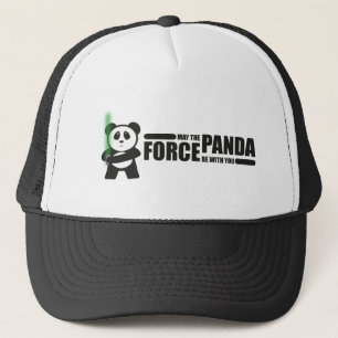 Moge de panda-macht bij jou zijn trucker pet