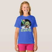 Moge de taart met u-ruimte meester parodie zijn t-shirt (Voorkant volledig)