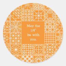 Moge de "Vierde" bij u zijn Stepler Quilt Quote