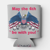 Moge de vierde met je Eagle Koelbox zijn Blikjeskoeler (Achterkant)