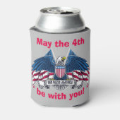 Moge de vierde met je Eagle Koelbox zijn Blikjeskoeler (Blikje Achterkant)