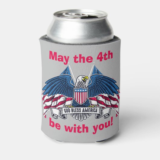 Moge de vierde met je Eagle Koelbox zijn Blikjeskoeler (Blikje Achterkant)