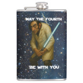 Moge de Vierde met u zijn (Wiskunde-ter)! Heupfles (Voorkant)