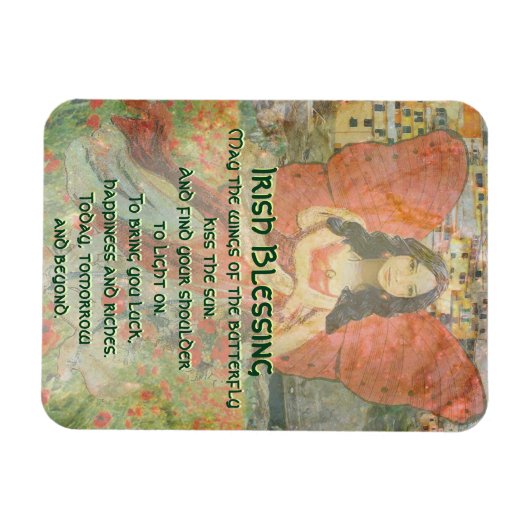 Moge de vleugels van de vlinder... magneet (Horizontaal)