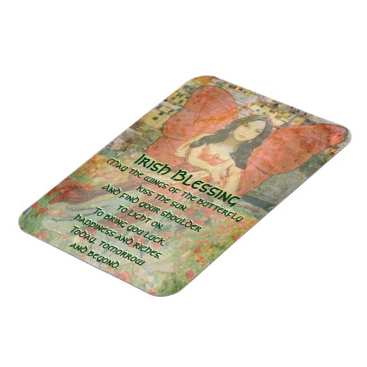 Moge de vleugels van de vlinder... magneet (Linkerzijde)