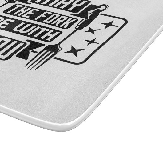 Moge de vork bij jou zijn snijplank (Hoek)