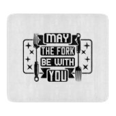 Moge de vork bij jou zijn snijplank (Voorkant)