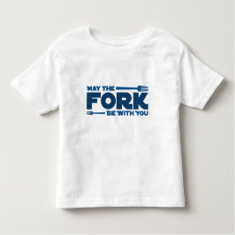 Moge de vork bij u zijn kinder shirts