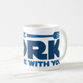 Moge de vork bij u zijn koffiemok (Voorkant rechts)