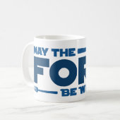 Moge de vork bij u zijn koffiemok (Voorkant links)