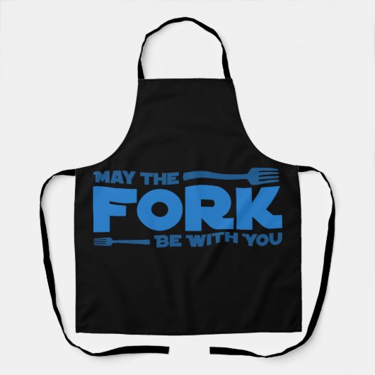 Moge de vork bij u zijn schort (Voorkant)