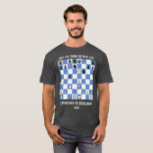 Moge de vorken bij jou zijn Capablanca vs Chess T-shirt (Voorkant volledig)
