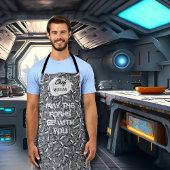 Moge de vorken bij u Mannen zijn Schort