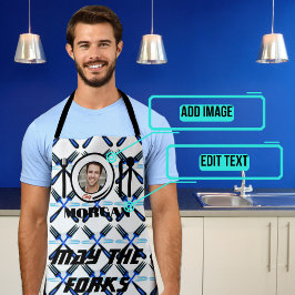 Moge de Vorken met U Blauw Vuur Mannen zijn Schort