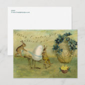 Moge de vreugde van Pasen u bijwonen Feestdagenkaart (Voorkant / Achterkant)