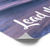 Moge de weg die ik volg Beach Poster (Hoek)