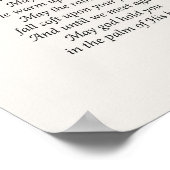 Moge de weg omhoog - een Ierse zegening Poster (Hoek)